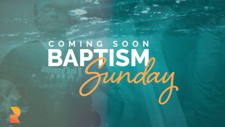Get baptized