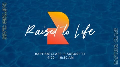 Baptism Class | Revive Church | Arvada, Colorado